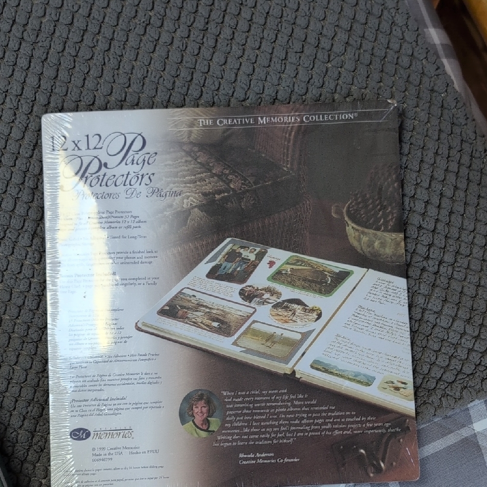 Creative Memories Page Protectors - Transparent